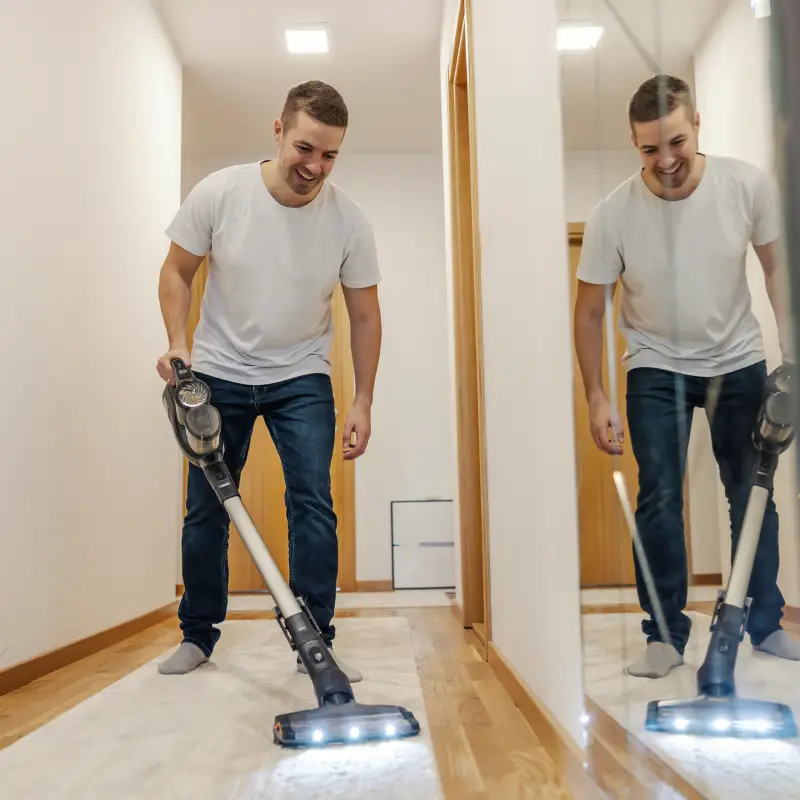 End of Tenancy Clearance Ipswich. End of tenancy clearance team in Ipswich preparing rental property for landlord inspection.